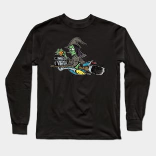 "Blown Broomstick" Long Sleeve T-Shirt